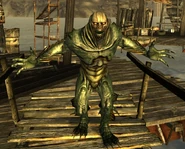 Нападник озерник на платформі мародерів