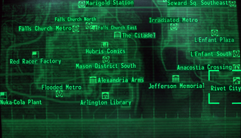 how to get to rivet city fallout 3