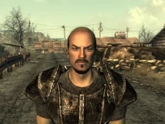 Охранник рядом с Большим городом