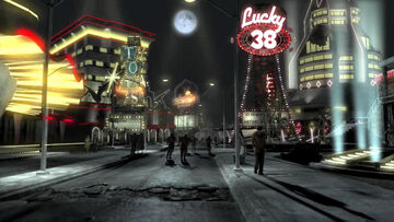 Want to get to new Vegas safely level 1? Just follow the blue line from  Sloan to Neils shack, then head north around the outer canyons to the NCR  shack to get