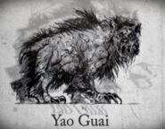 Arte conceptual de un Yao Guai