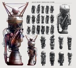 Прототип теплового двигуна, що розробляється  для експедиції на Марс.