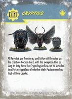 Cryptids rule card