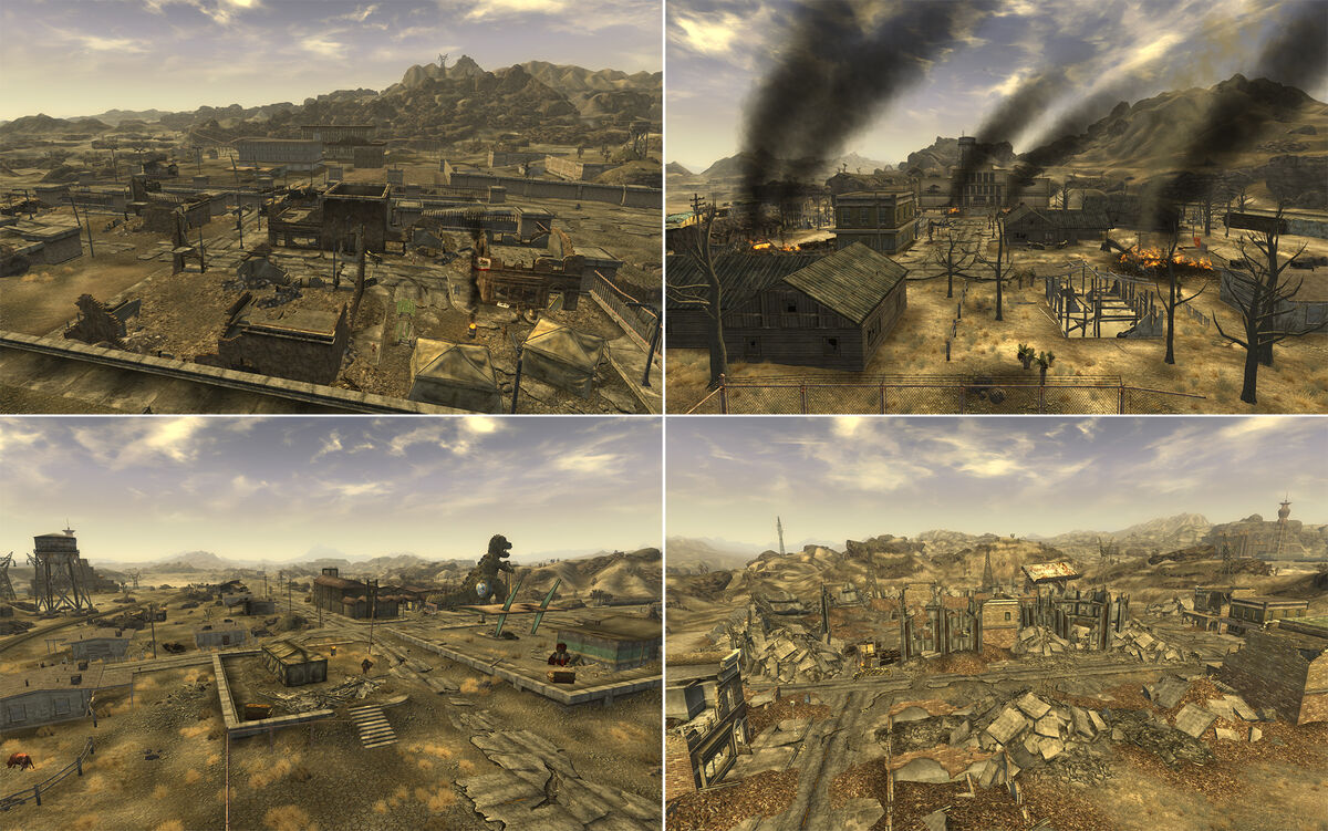 They went that way. Купол Боулдера Fallout. Фоллаут Нью Боулдер Сити. Fallout New Vegas дом Митчелла.