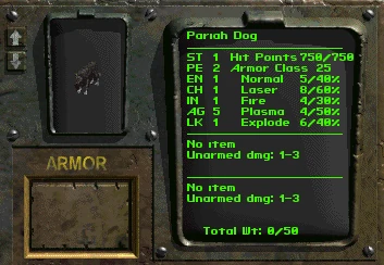 FB4 Pariah Dog stats
