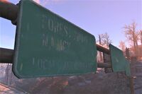FO4 Forest Grove road sign