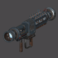 Stock assembly, iron sights