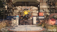 Fo76 NuclearWinter VaultExterior.jpg (2.55 MB) Vault 51 exterior