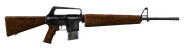 A service rifle model with all the modifications, excluding cut content.