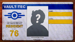FO76 Player ID Card