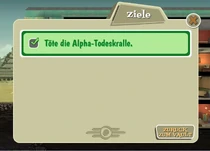 Alle Ziele abgeschloßen