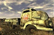 Truck near Powder Ganger camp west