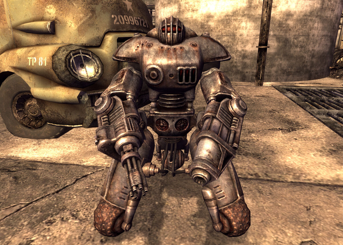 Fallout 4 роботы охранники фото 43