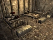 Der Unterschlupf von innen