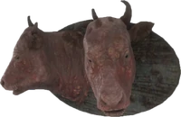 一对婆罗门的头颅