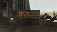 Oak Hill sign