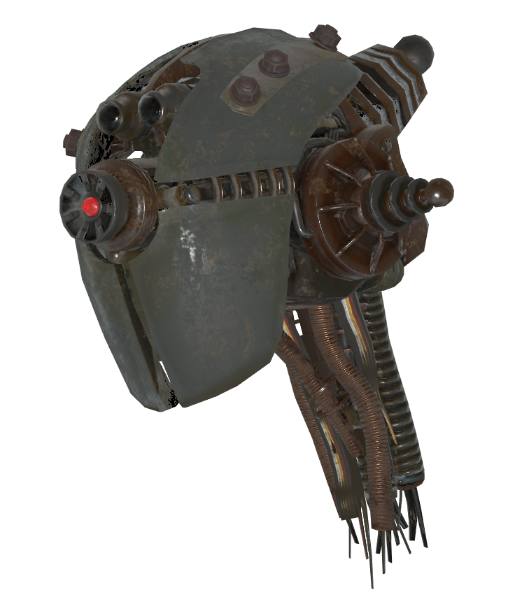 Salvaged Assaultron Head Fallout 76 Fallout Wiki Fandom