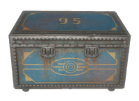 Vault 95 steamer trunk