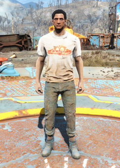 Fo4 Nuka-World Geyser Shirt and Jeans