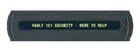 Vault 101 security - here to help