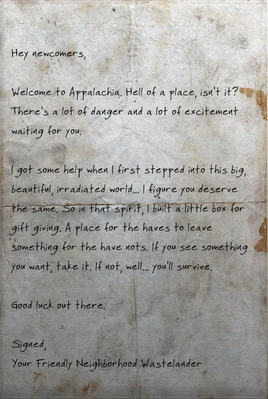 Welcome to the Wasteland