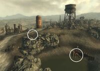 Skill book locations, relay tower KX-B8-11 in the background