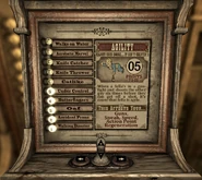 Agility selection screen