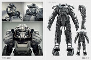 Art of Fo4 power armor concept art