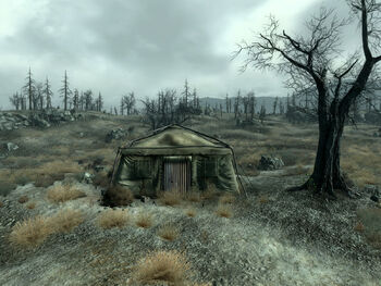 FO3 abandoned tent