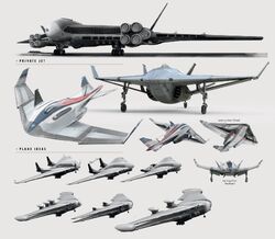 Літаки досить незвичайної конструкції, використовувалися безпосередньо перед .