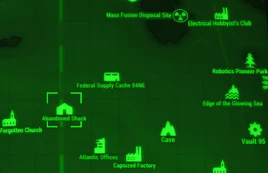 FO4 map Abandoned Shack