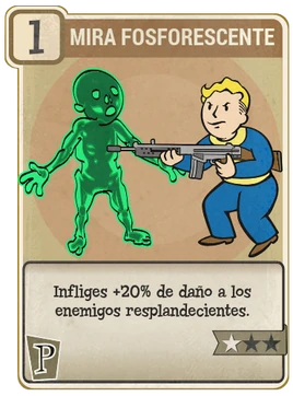 FO76 Mira fosforescente extra