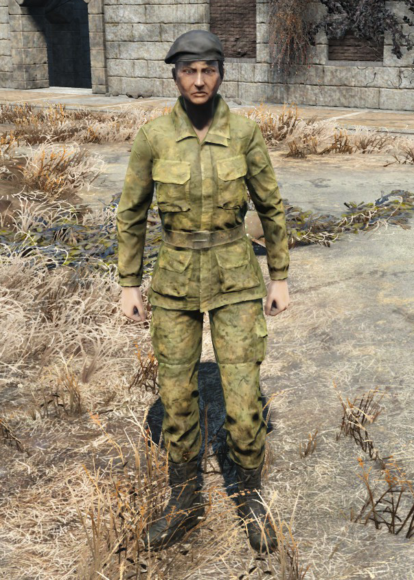 exposition bright Achievement Military fatigues (Fallout 4) | Fallout Wiki | Fandom