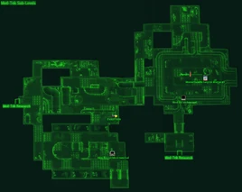 Med-Tek Sub-Levels map
