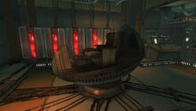Sim pod used for the Anchorage Reclamation simulation