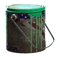 FO4 Green paint