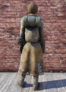 FO76 Traveling Leather Coat Behind