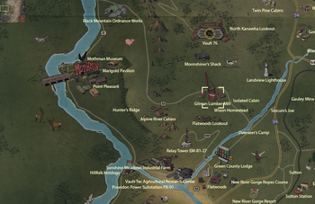 Gilman Lumber Mill map