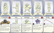 FBG Player characters cards