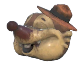 FO76 Tattered Mole Head