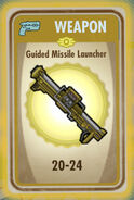 Guided missile launcher card
