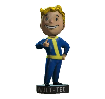Fallout 76 Bobble-head Vault Boy Charisma Set Fallout Vault Boy
