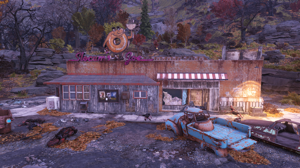 Fallout 4 кафе слокам джо фото 2