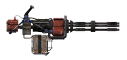 A minigun with both modifications