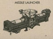 Concept art du lance-missile dans Fallout 3