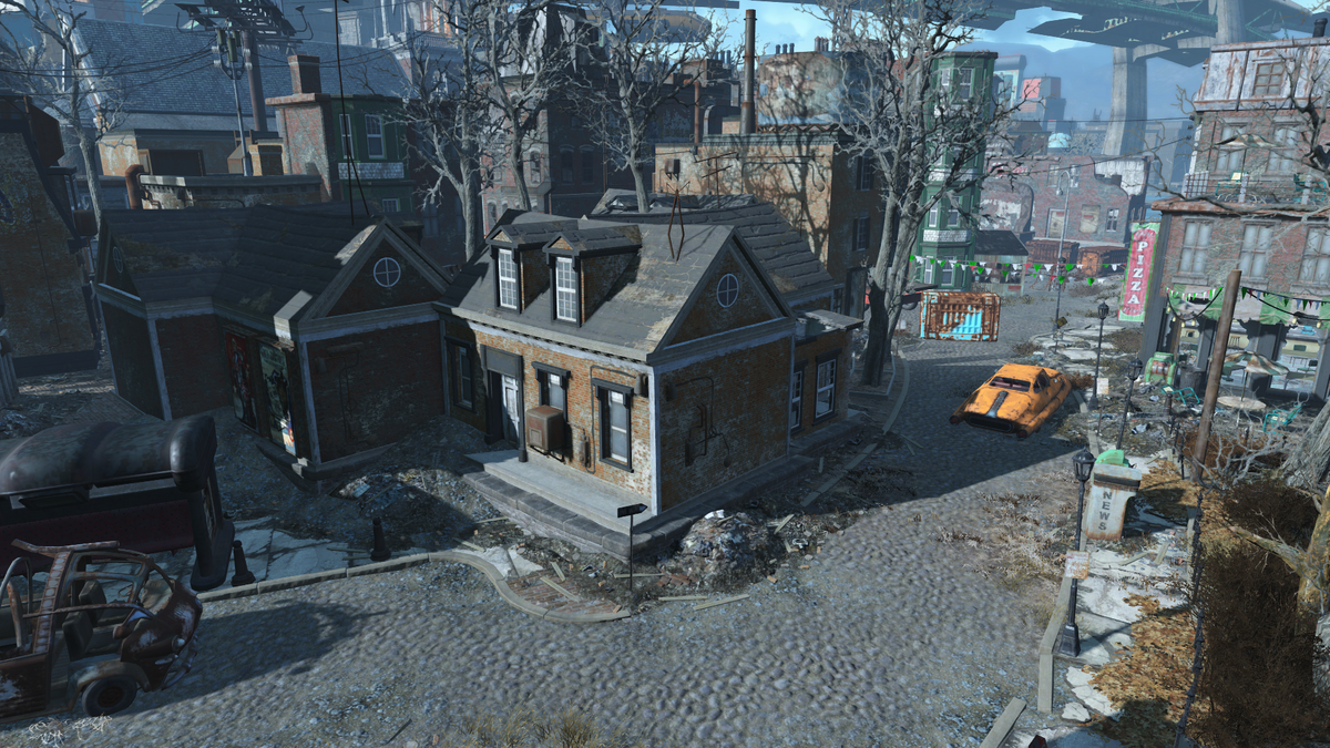 Fallout 4 коттедж на берегу на карте фото 77