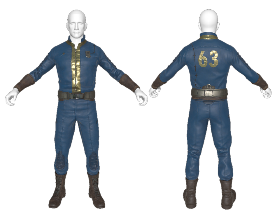 Vault jumpsuit Fallout New Vegas Fallout Wiki FANDOM powered by Wikia