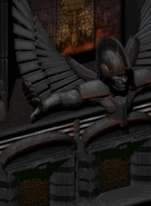 Upscaled development render of the Cathedral figure