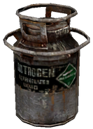 Liquid nitrogen canister