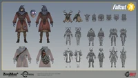 Robe and mask concepts for Night of the Moth by Nemanja Dojkic